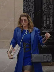 Madeline Wheeler Emily in Paris Season 3 Blue Coat