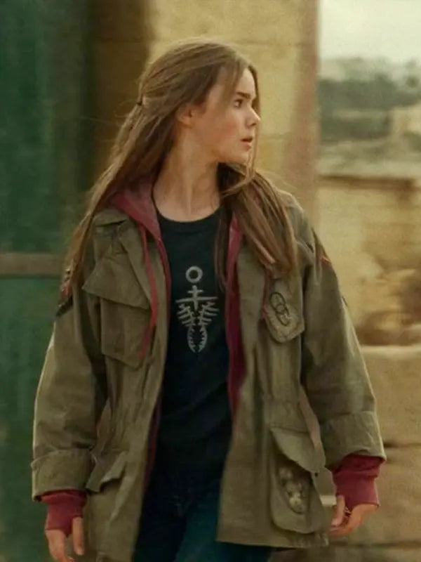 Maisie Lockwood Jurassic World Dominion Cotton Jacket