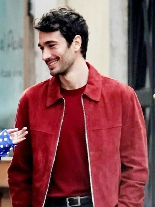 Emily in Paris Season 4 Marcello Red Jacket