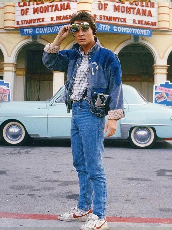 Marty Mcfly Back To The Future Michael J. Fox Jacket