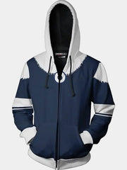 Marvel Moon Knight 2022 Blue Zipper Hoodie