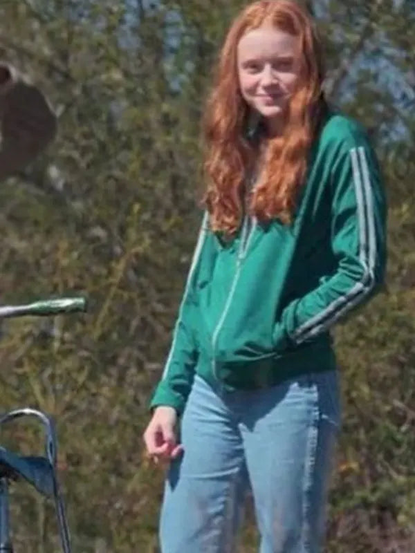 Stranger Things Max Mayfield Green Jacket