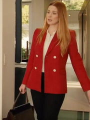 Melinda Monroe Virgin River Season 3 Red Blazer