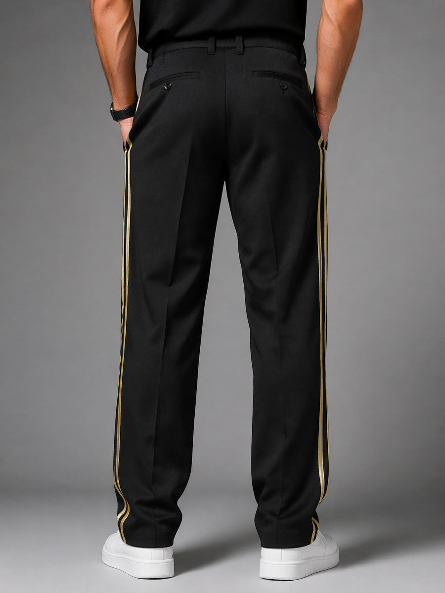 Callen Black Striped Pants