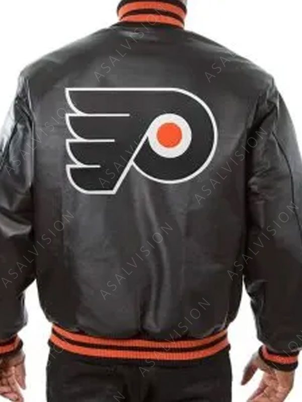 Philadelphia Flyers Black Bomber Jacket