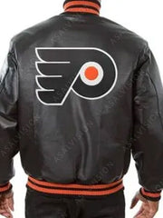 Philadelphia Flyers Black Bomber Jacket