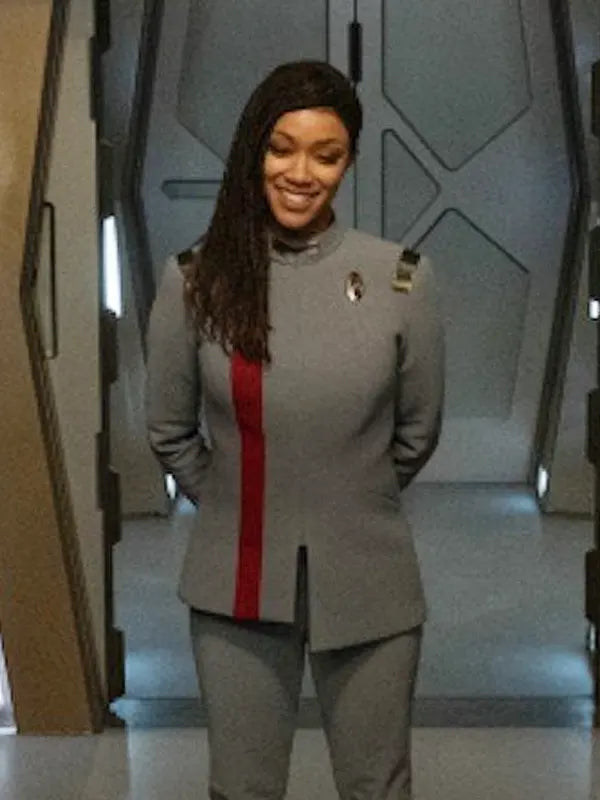 Sonequa Martin Star Trek Season 4 Grey Jacket