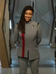 Sonequa Martin Star Trek Season 4 Grey Jacket