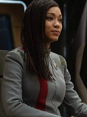 Sonequa Martin Star Trek Season 4 Grey Jacket