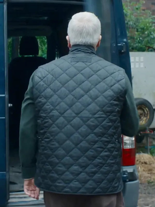 Missing You Season 1 Titus Black Quilted Vest