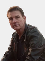 Mission Impossible 7 Dead Reckoning Tom Cruise Leather Jacket