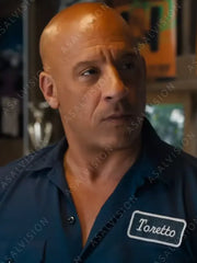 Fast X Vin Diesel Gray Shirt