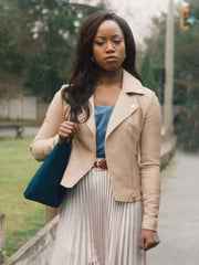 Legend Of The Lost Locket Amelia Scott Biker Leather Jacket