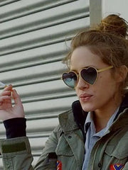 Darlene Mr Robot Olive Green Cotton Jacket