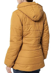 Women's Mustard Puffer Jacket