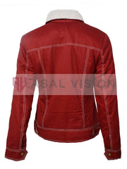 Women's Stranger Things Nancy Wheeler Red Jacket