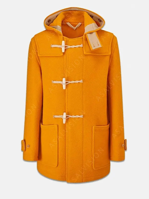 Doctor Who Yellow Wool Duffle Coat