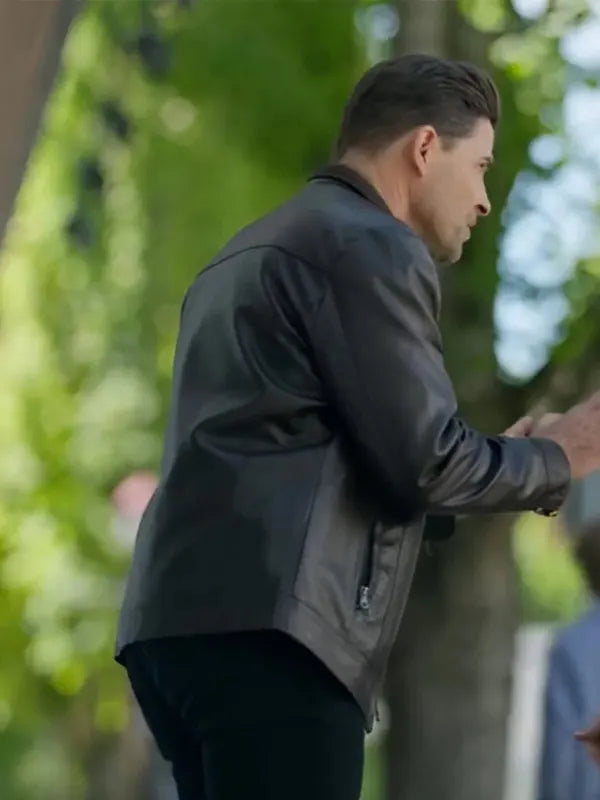 Nelly Knows Mysteries A Fatal Engagement Michael Hogan Leather Jacket
