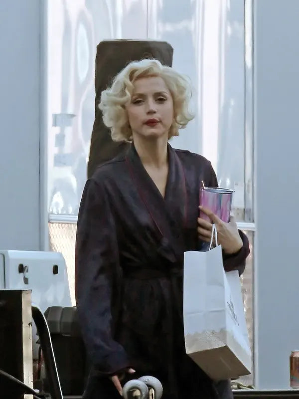 Blonde 2022 Marilyn Monroe Coat