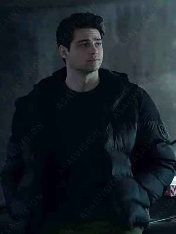 The Recruit Owen Hendricks Black Puffer Jacket