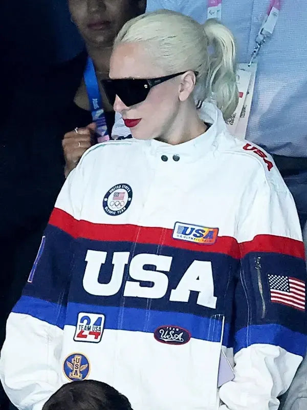 Team USA Lady Gaga Paris Olympics 2024 Jacket