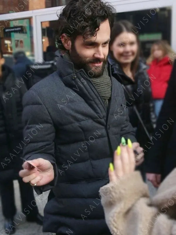 Penn Badgley You Puffer Jacket