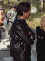 XO Kitty Season 2 Philippe Lee Black Leather Jacket