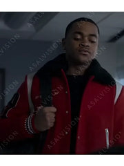 Tariq St. Patrick Power Book II Ghost Season 3 Red Jacket