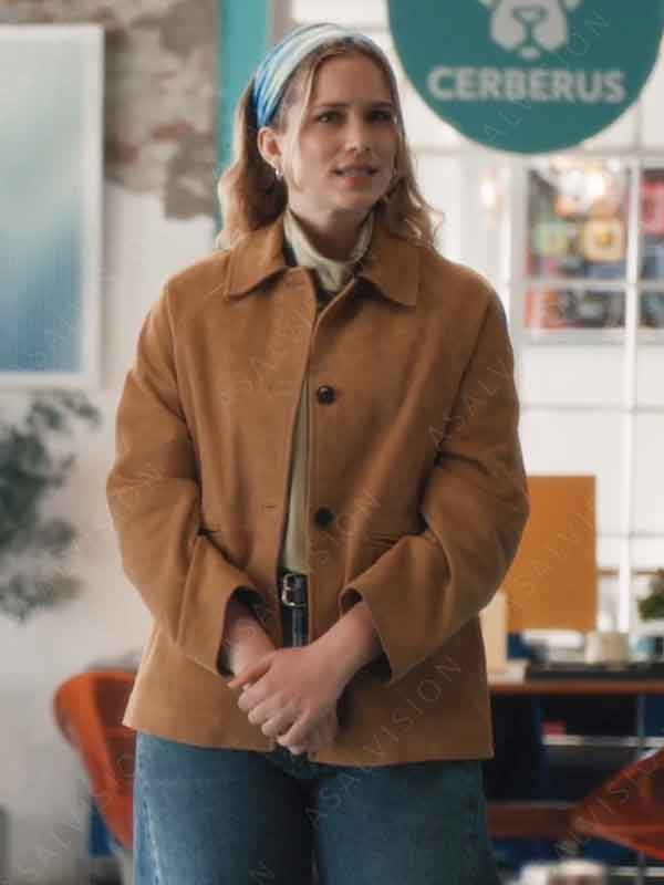 Elsbeth Quinn Powers Brown Jacket