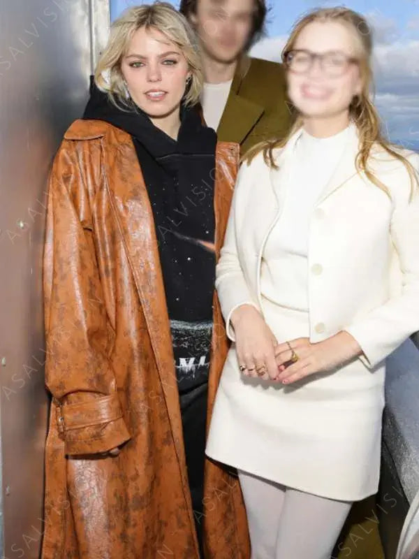Reneé Rapp Mean Girls 2024 Trench Leather Coat