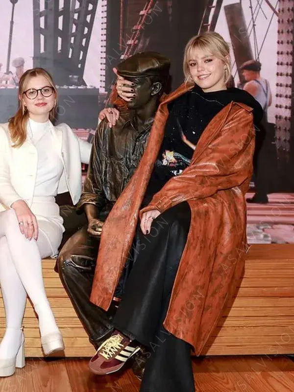 Reneé Rapp Mean Girls 2024 Trench Leather Coat