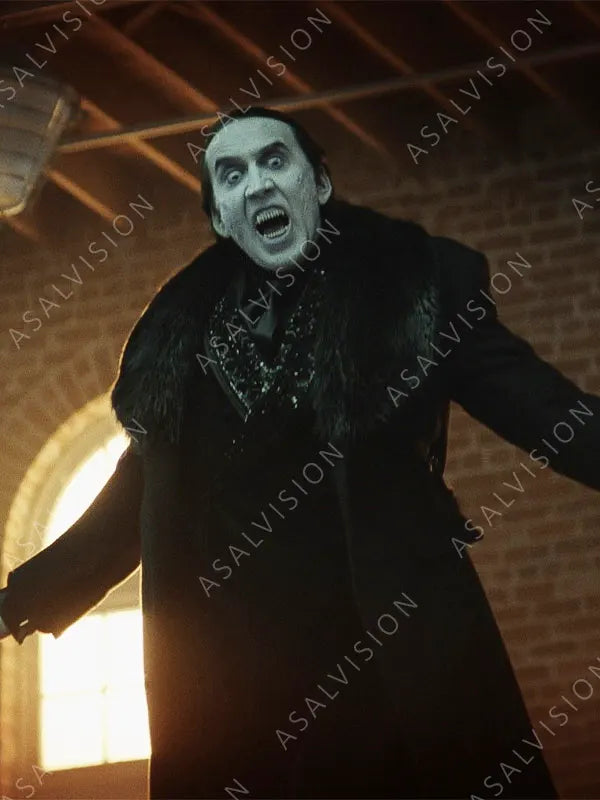 Renfield Dracula Fur Collar Coat