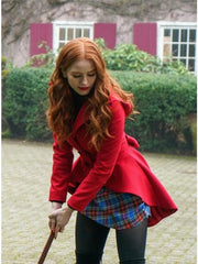 Riverdale Madelaine Petsch Red Coat