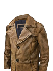 Russell Distressed Trench Coat