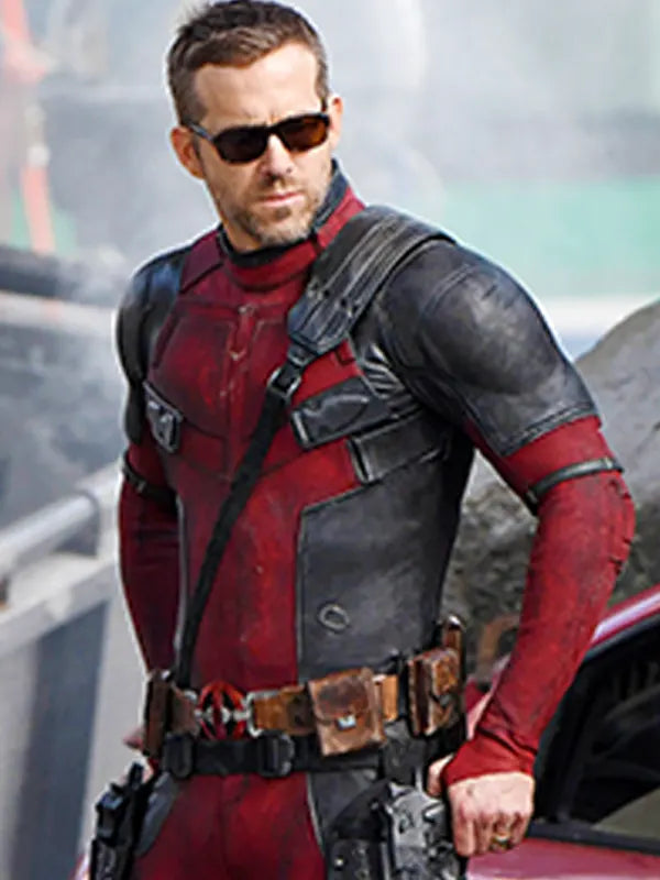 Wade Wilson Deadpool Ryan Reynolds Leather Jacket