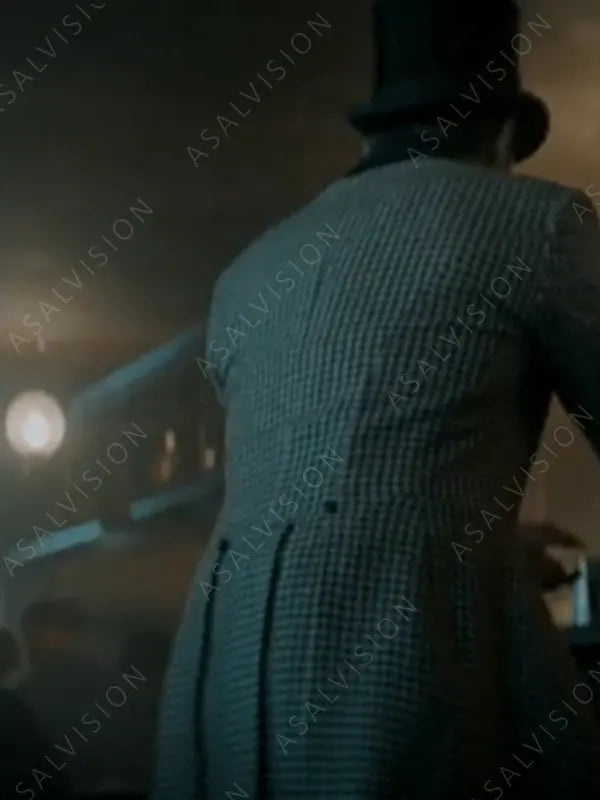 Ryan Reynolds Spirited Checked Coat
