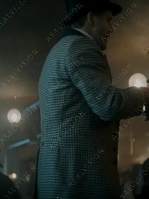 Ryan Reynolds Spirited Checked Coat