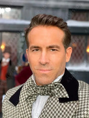 Ryan Reynolds Spirited Checked Coat