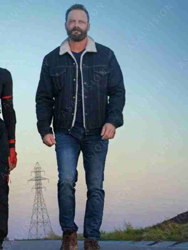 Sniper Rogue Mission Ryan Robbins Denim Sherpa Jacket