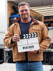 Reacher Season 2 Jack Reacher Brown Jacket