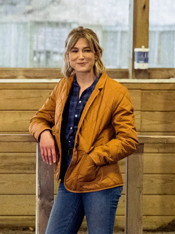 Sarah Allen FBI Most Wanted Brown Jacket