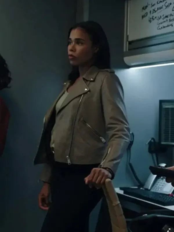 Sheryll Barnes FBI Most Wanted Grey Jacket