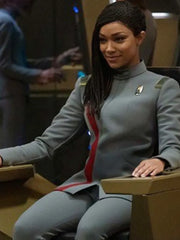 Sonequa Martin Star Trek Season 4 Grey Jacket