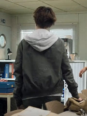 Under Paris 2024 Sophia Gray Bomber Jacket