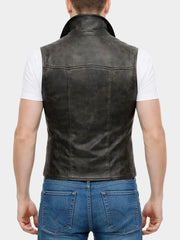 Spider Man Noir Leather Vest
