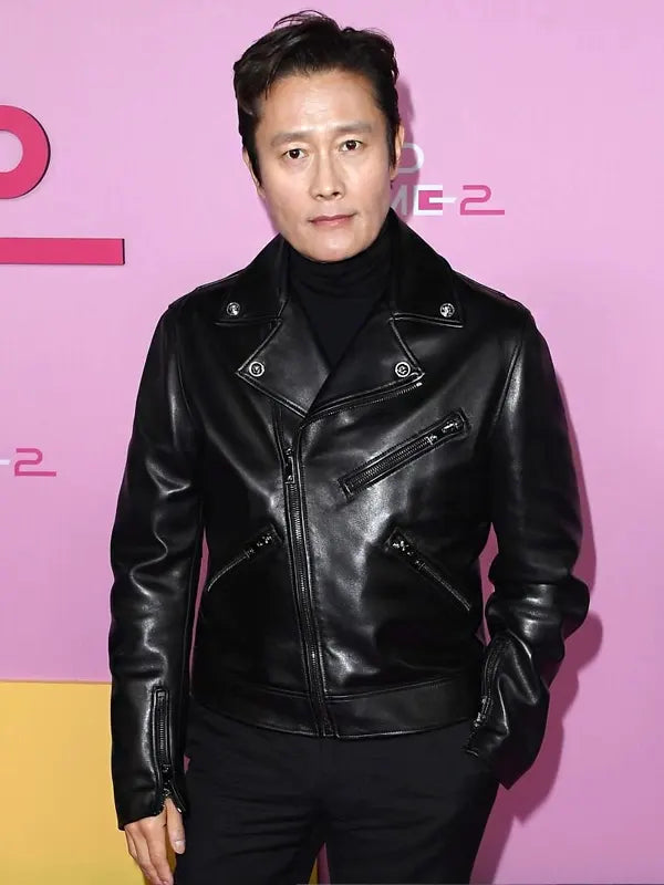 Squid Game Season 2 Lee Byung-hun Leather Jacket