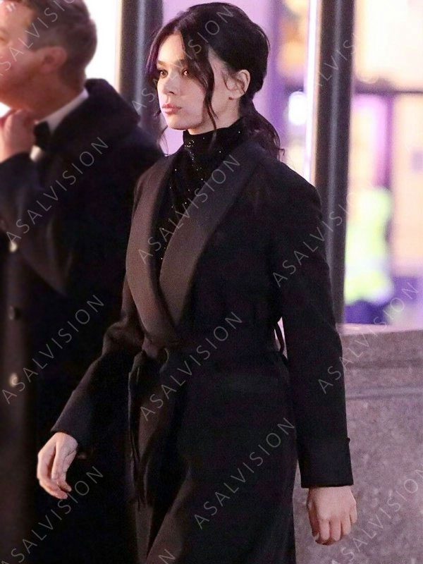 Hawkeye Kate Bishop Trench Black Coat