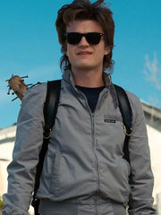 Men's Stranger Things Steve Harrington Grey Jacket