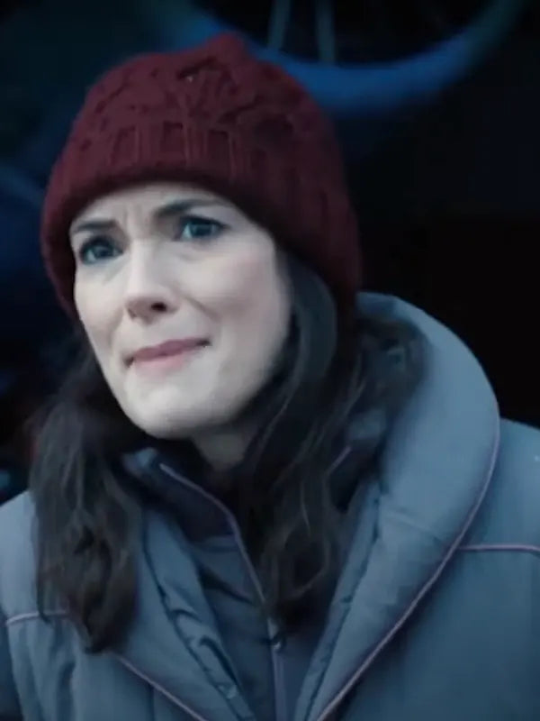 Women's Stranger Things Season 4 Joyce Byers Grey Coat