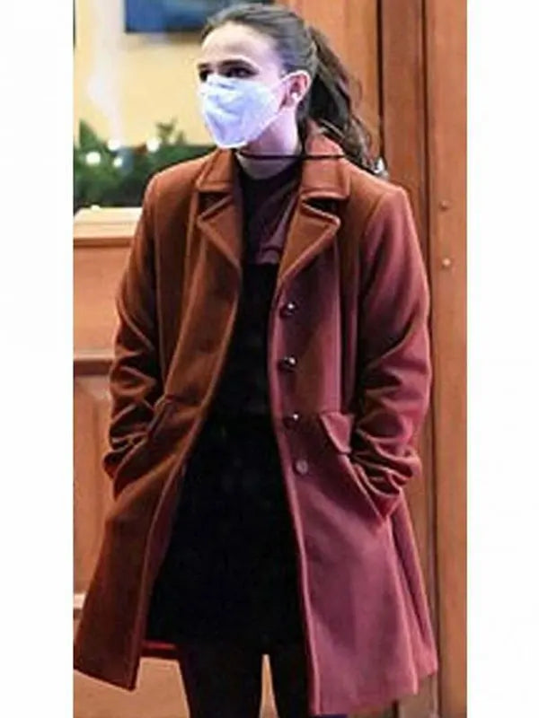 Hawkeye Ava Russo Brown Coat